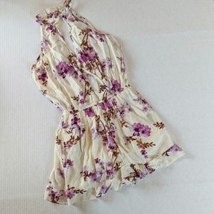 American Eagle Floral Romper
